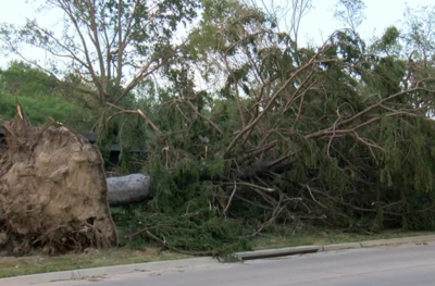 Cedar Rapids, Iowa storm damage