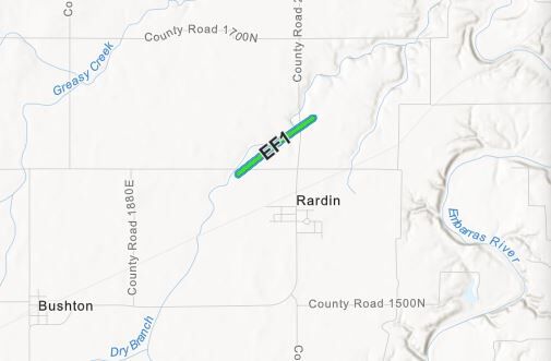 Coles County tornado