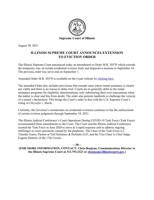 Illinois Supreme Court press release - 8/30/2021