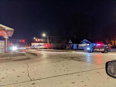 Monroe St. train vs. car Decatur