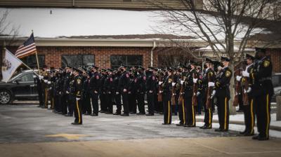 Law enforcement honors Anthony Carpenter after death