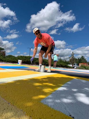 Urbana Market Mural - Lincoln Square