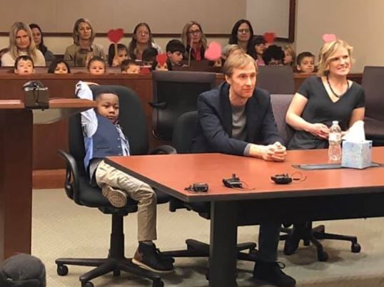 Michael Clark adoption 1