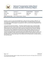 NTSB Carlinville plane crash - preliminary report