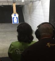 On Target: Woman overcomes blindness to target shoot