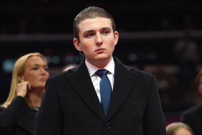 Britain Barron Trump Reports Crime