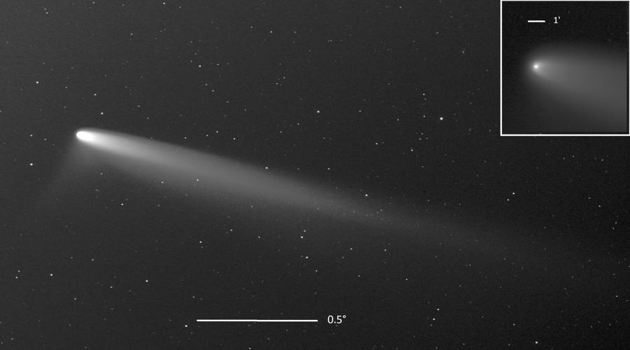 A rare comet brightens the night skies in October National