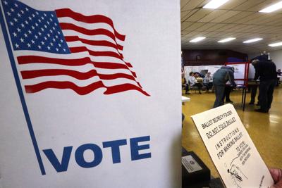 Springfield Polling Place, voting, election, ballot