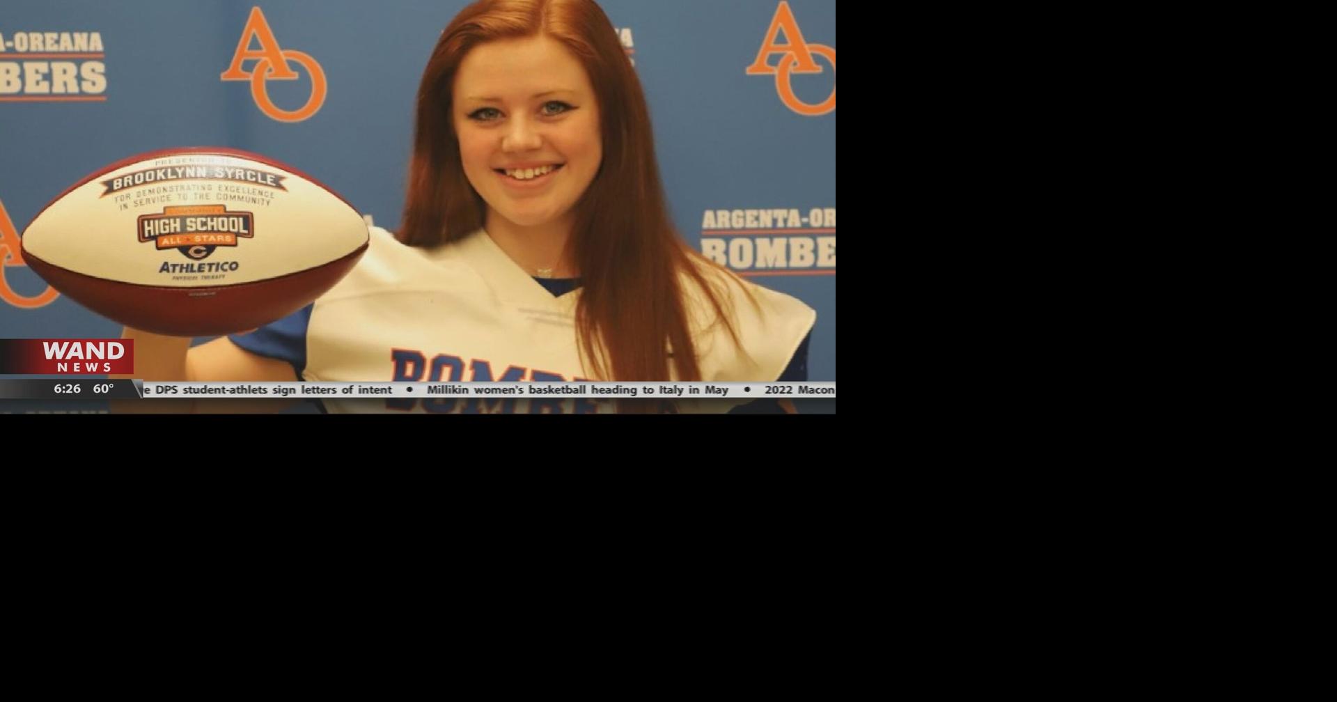 ArgentaOreana studentathlete makes history, receives Chicago Bears