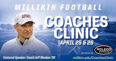 Millikin Football to host Coaches Clinic featuring Army Head Coach and Millikin alumnus Jeff Monken