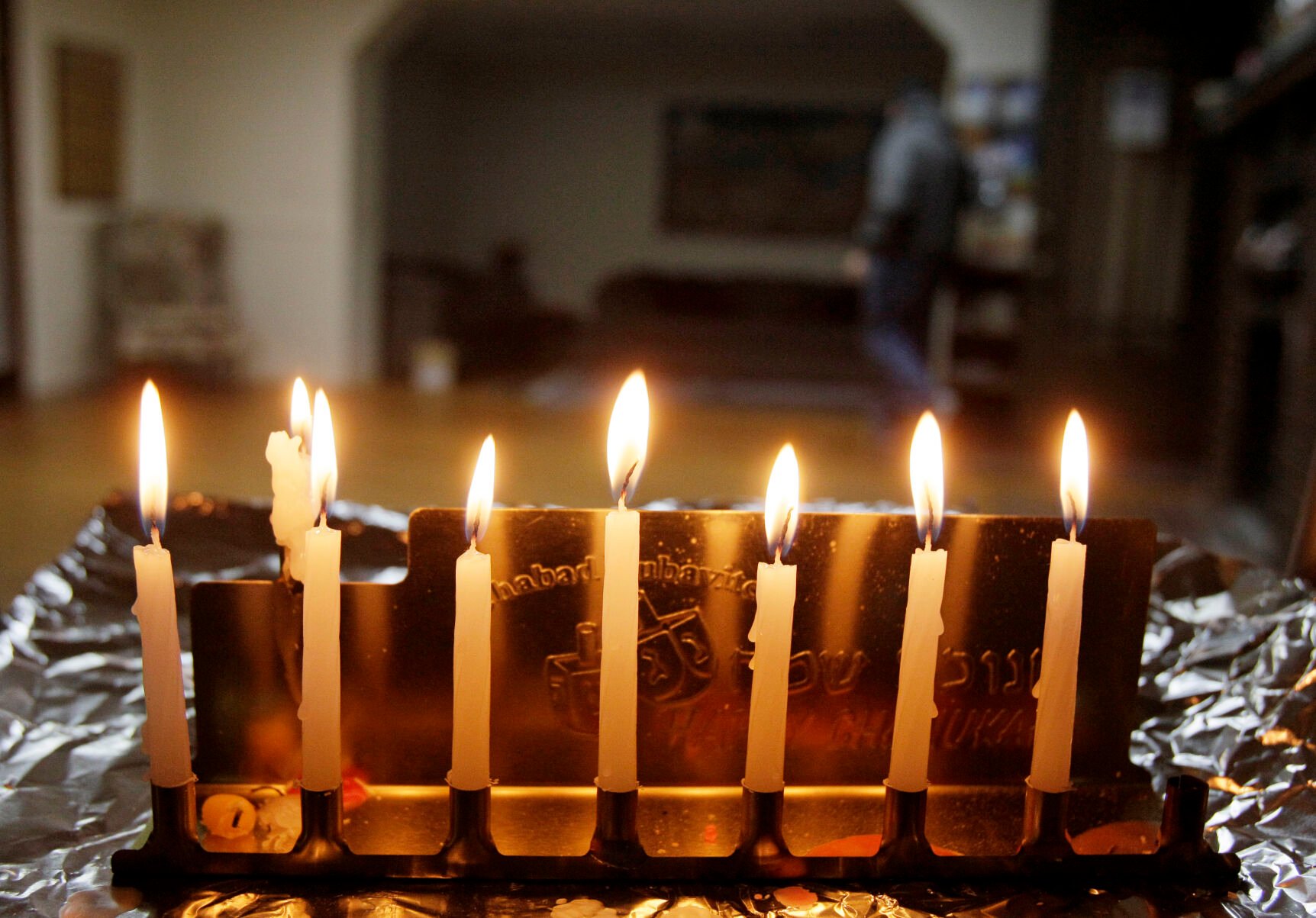 Menorah, Hanukkah