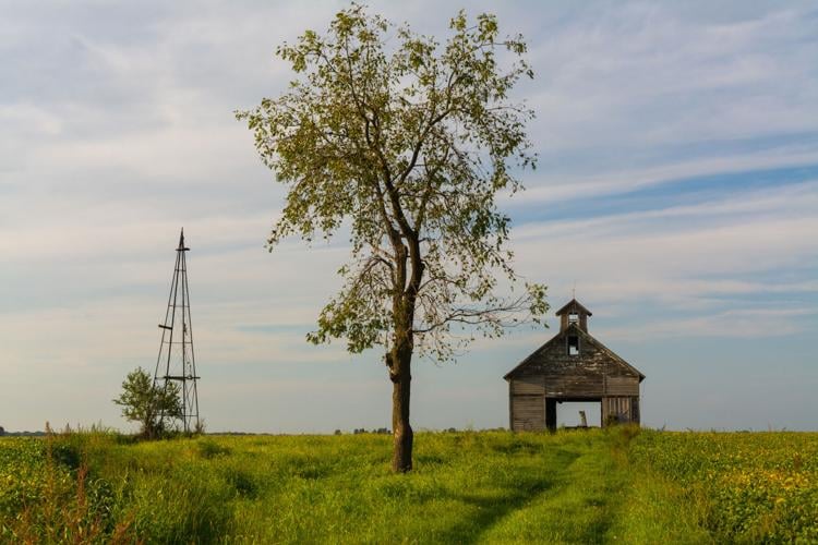 Old barn in the Midwest