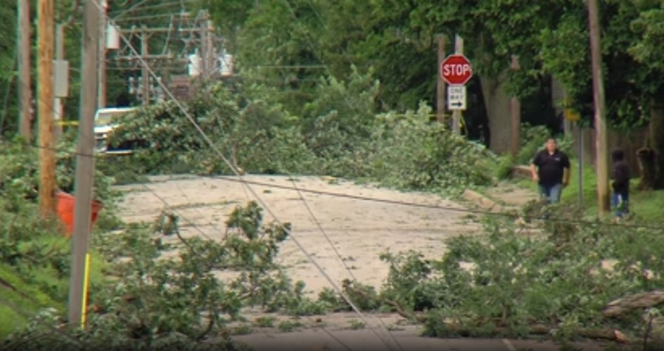 Storm damage