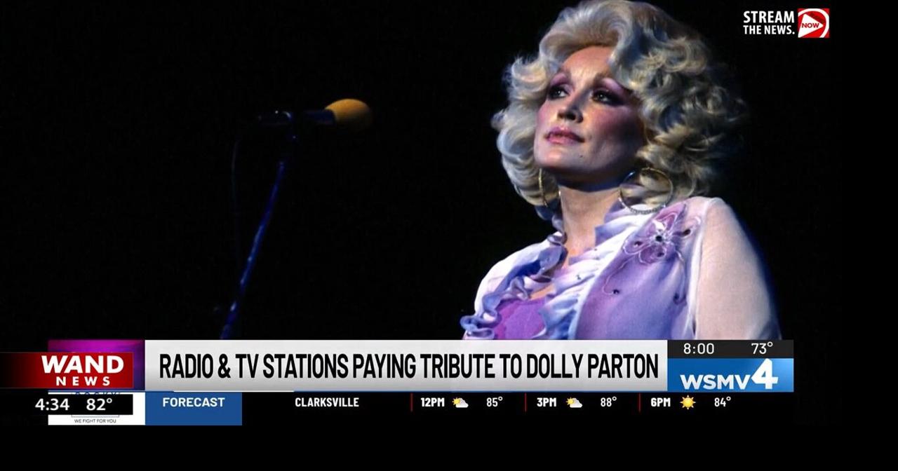 Tennessee radio and TV stations pay tribute to Dolly Parton