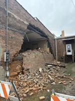 Wall collapse forces emergency response at Paris finance office