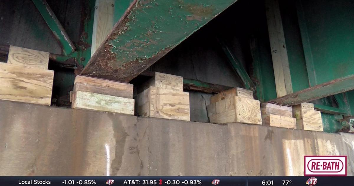 Wood supports added as precaution to Decatur bridge | News | wandtv.com