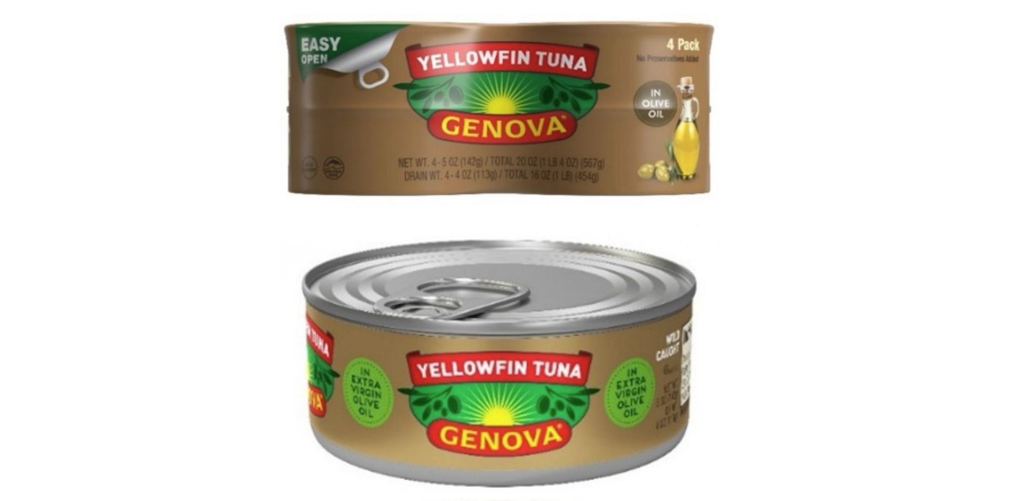 Cans of tuna recalled