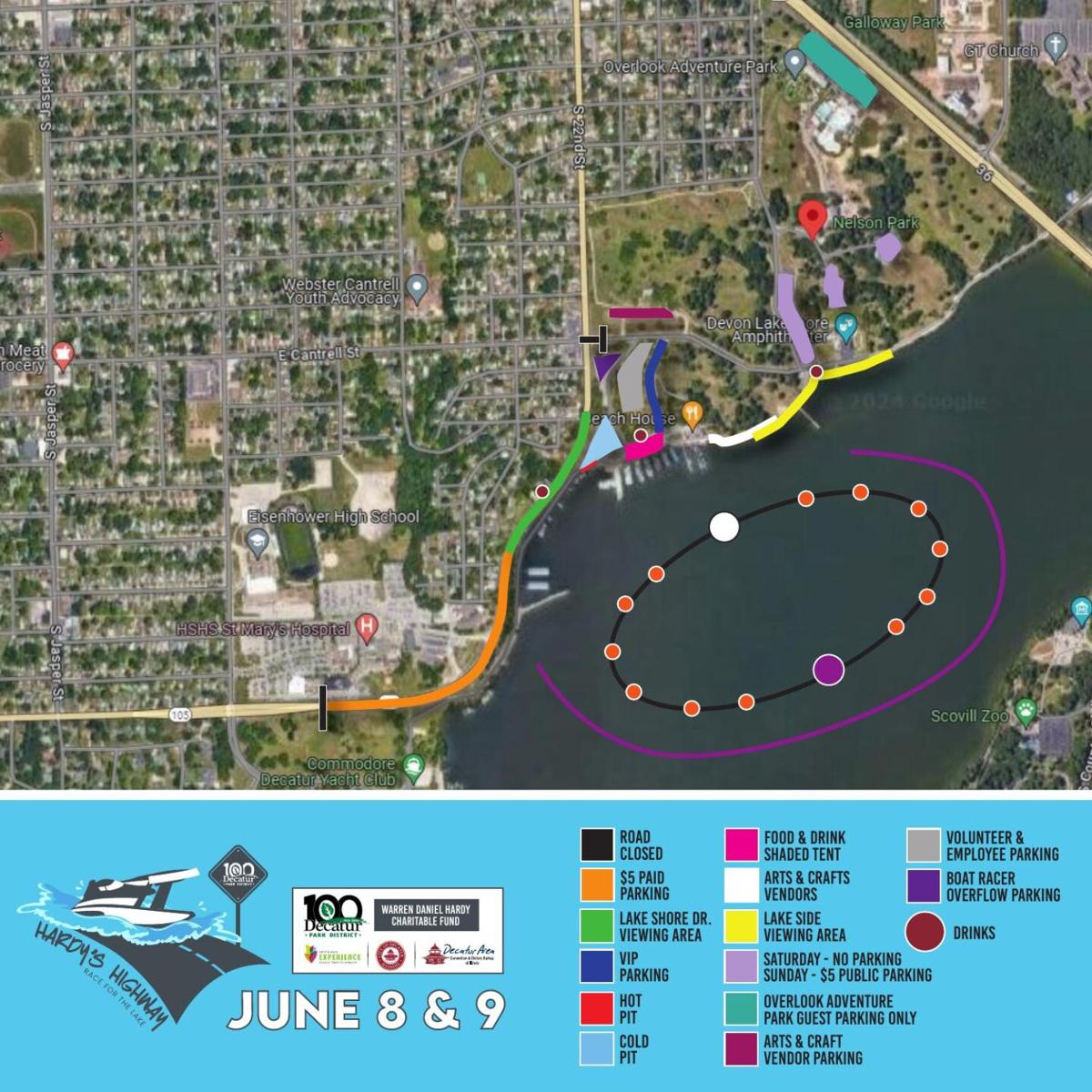 Hardy's Highway: Race for the Lake Map