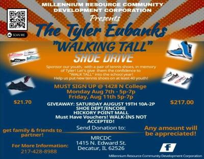 MRCDC to host shoe drive in honor of slain 15-year-old