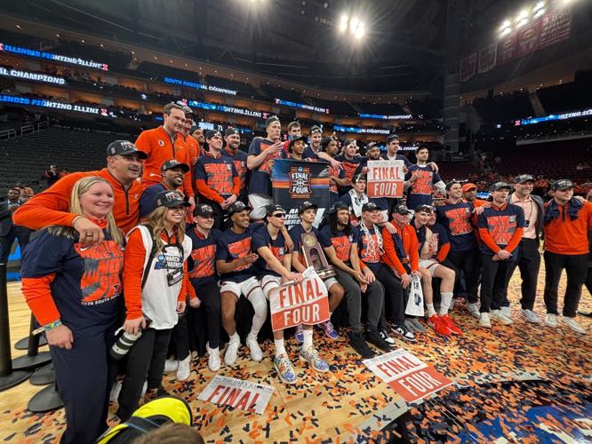Illini final four celebration