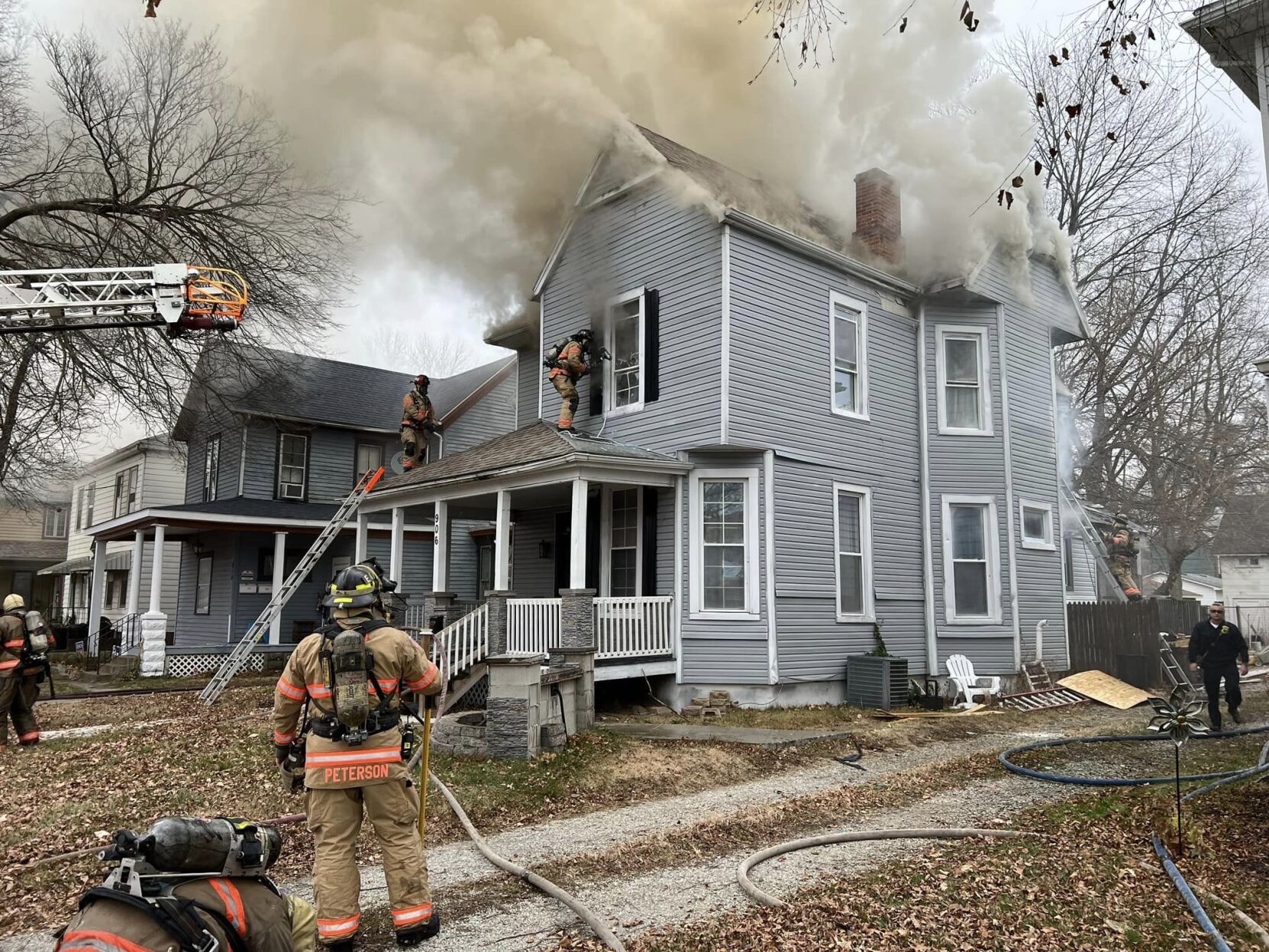 Springfield FD Fights Two Separate Fires Simultaneously | Top Stories ...