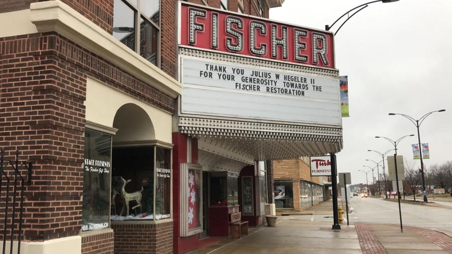 Fischer Theatre under renovation