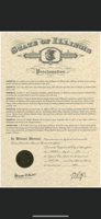 Illinois proclamation - Mehdi Mourad