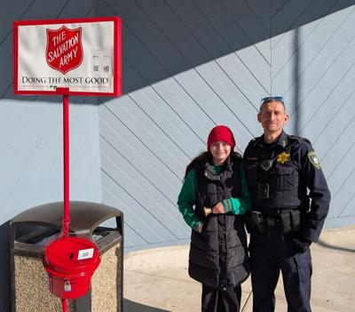 Champaign Police Dept. officer bell ringing