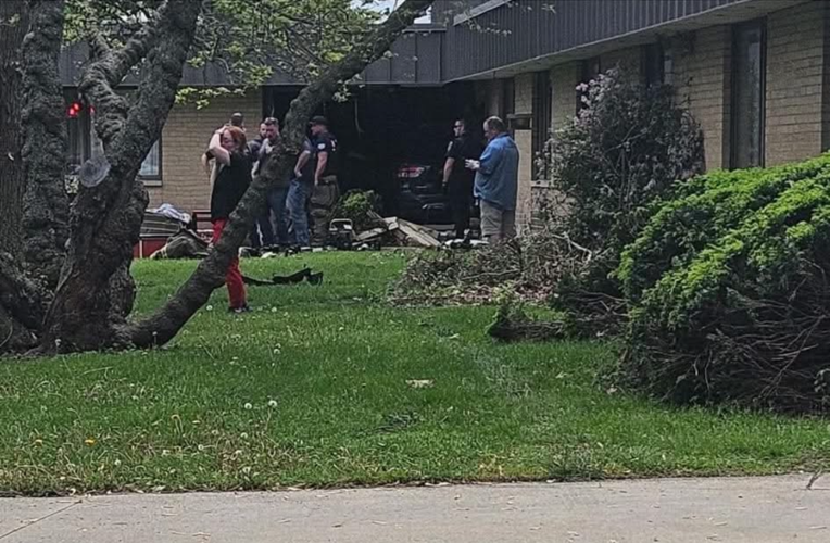 Crash at Odd Fellow-Rebekah Home