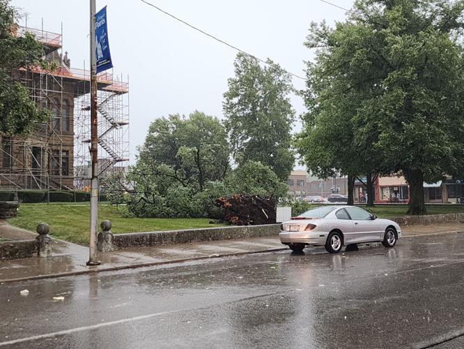 Severe Weather- Downtown Paris IL