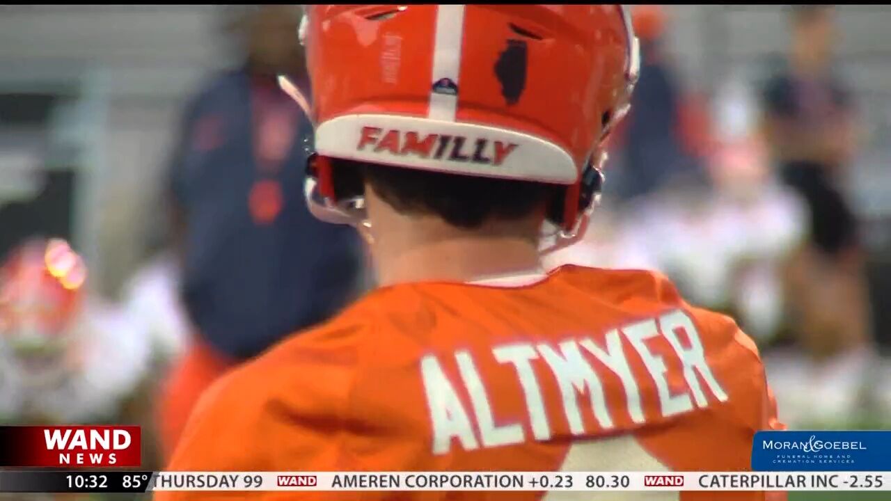 Luke Altmyer Grateful For Starting QB Job | Sports | Wandtv.com