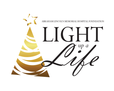 Abraham Lincoln Memorial Hospital Foundation holding Light Up a Life event