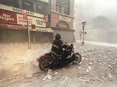 Decatur 9/11 Memorial site gets special visitor