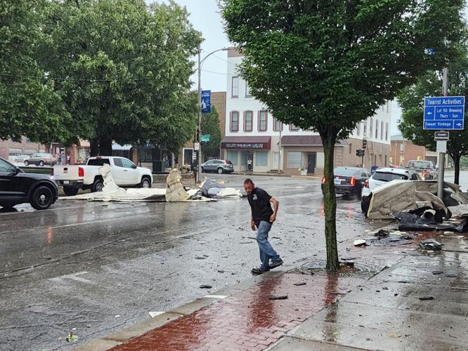 Severe Weather- Downtown Paris IL