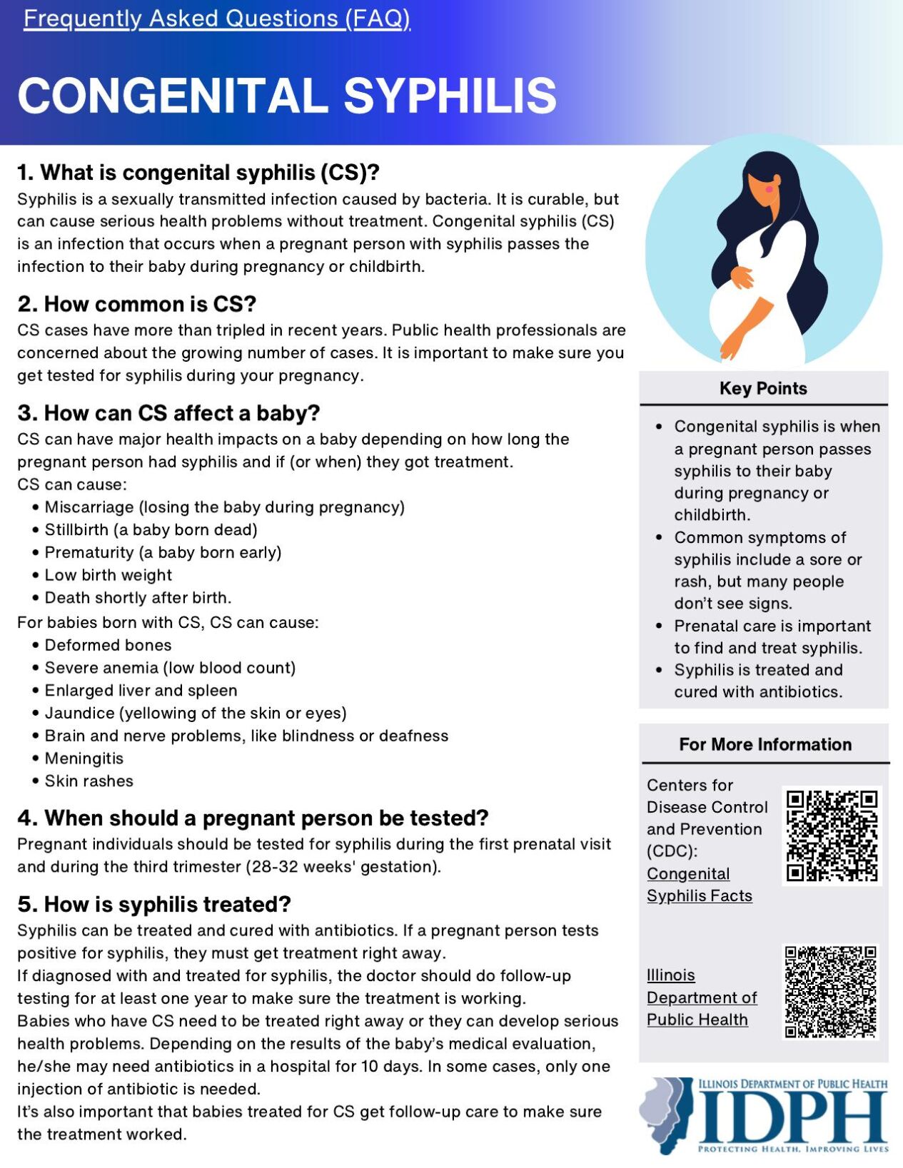 Congenital syphilis FAQs