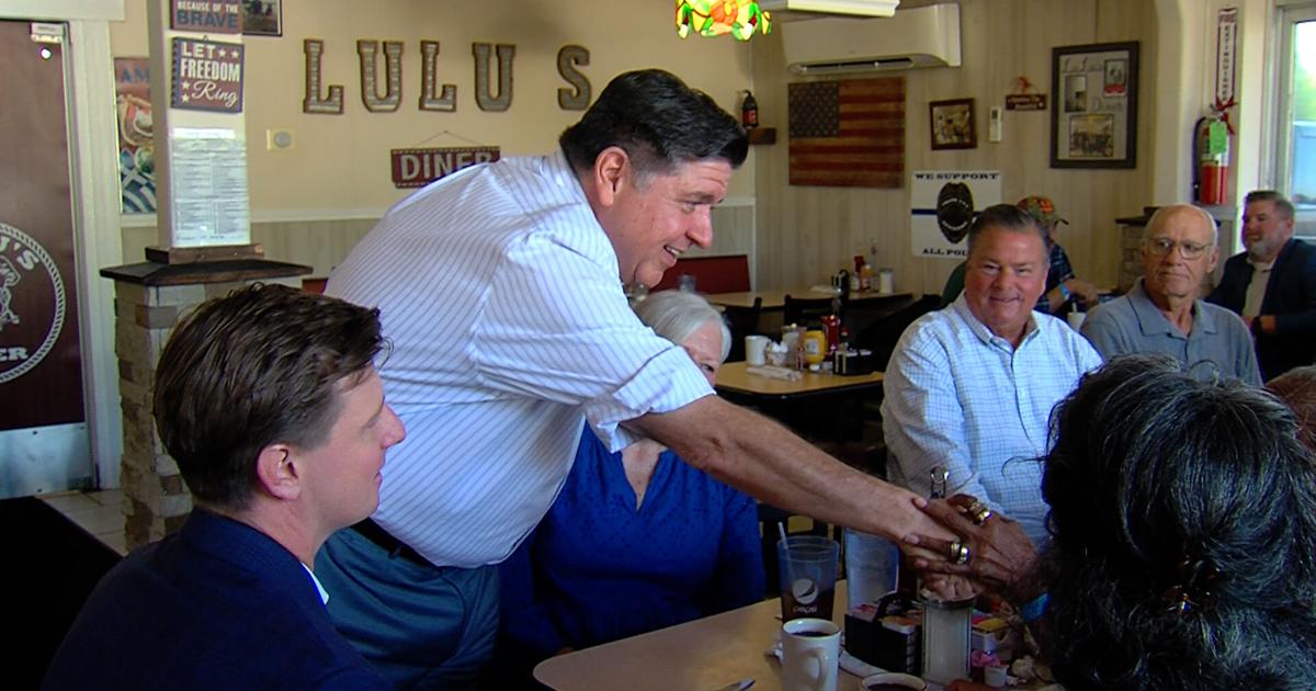 Pritzker, Mitchell campaign with Sangamon County Dems