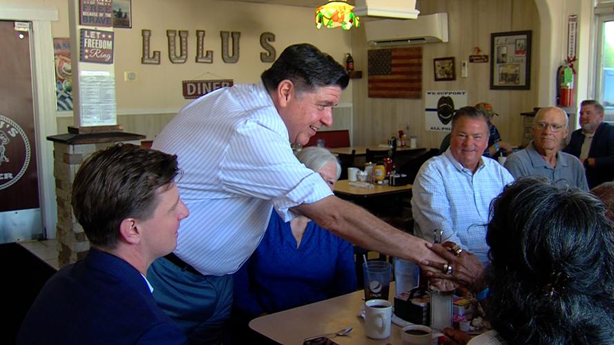 Pritzker campaign stop