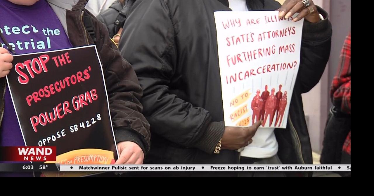 Community members held a rally in support of the Pretrial Fairness Act |  Main stories