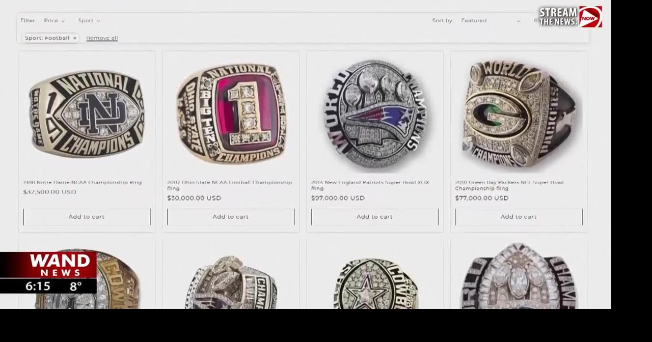 Las Vegas pawn shop selling Super Bowl rings