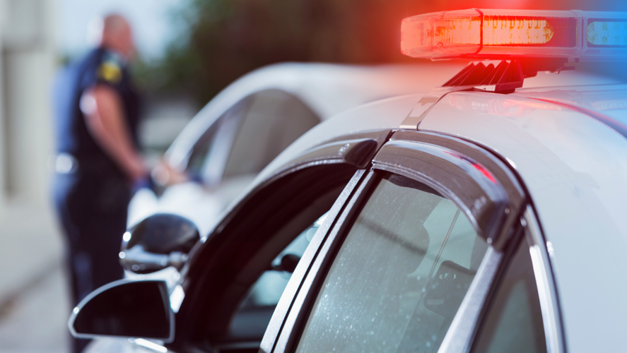 Police lights, Day (C)