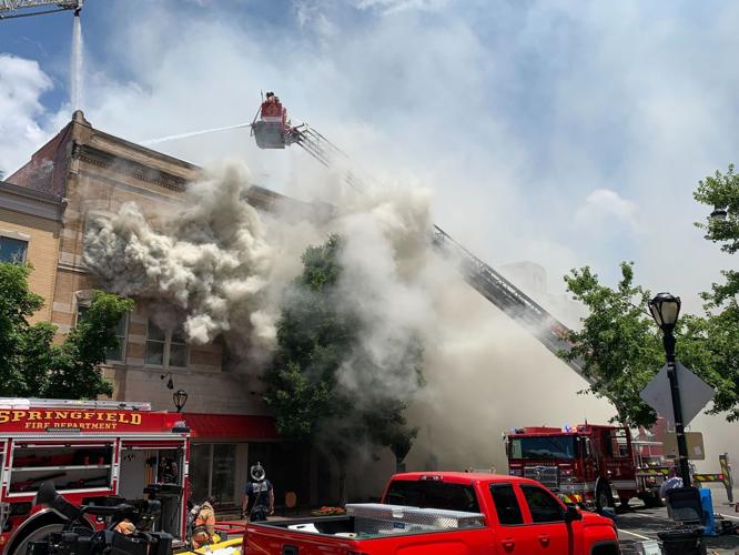 Downtown Springfield fire 6-19-24