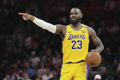 Lakers Heat Basketball