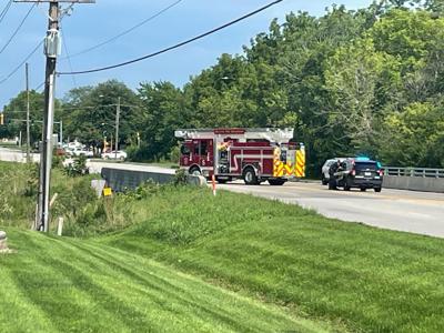 Decatur police and fire block off Mound Rd.