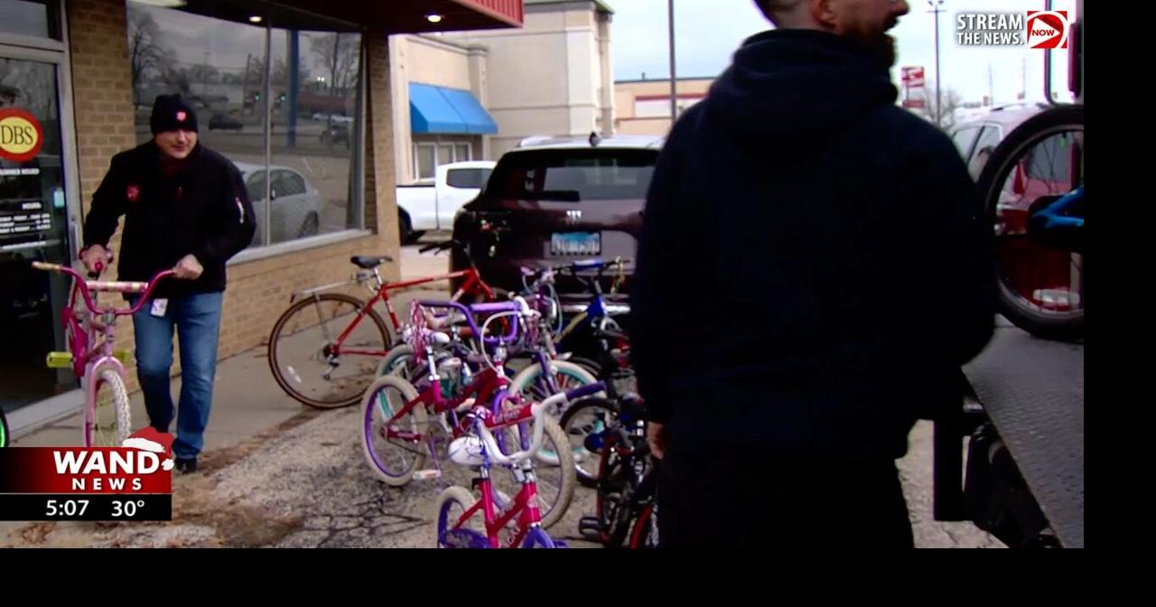 Community bike donations help dozens of Decatur children this holiday season