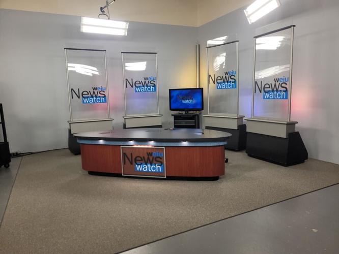 WEIU News Watch studio