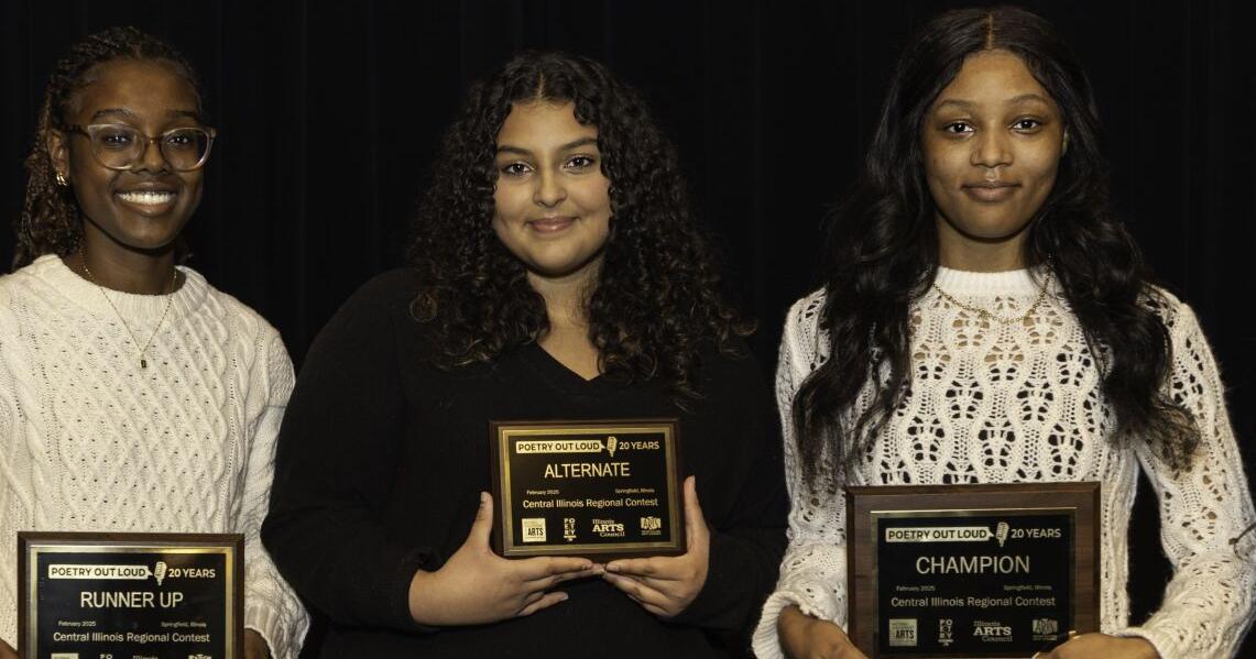 Springfield Area Arts Council to host 'Poetry Out Loud Central Illinois Regional Contest'