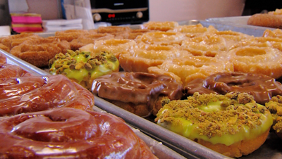 Champaign donut shop, history