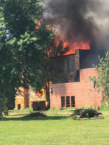 Schoolhouse burns in Strasburg area