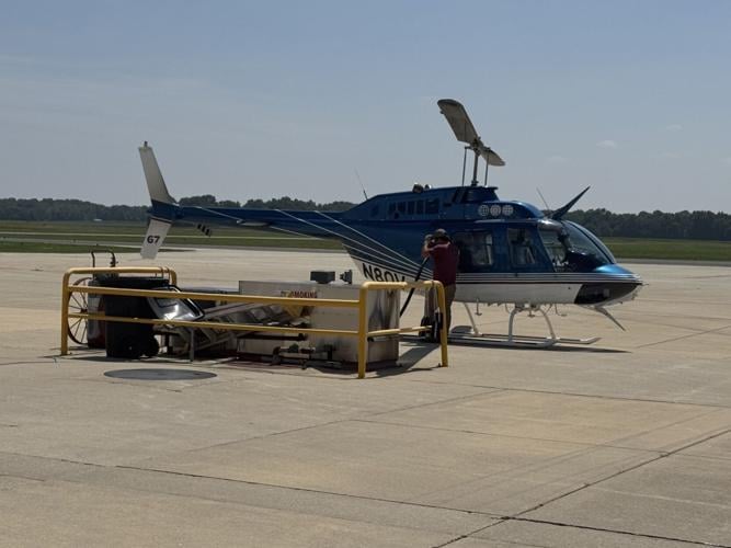 Helicopter at Effingham County Regional Airport