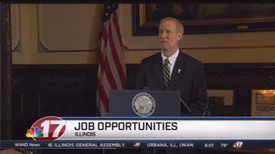 Governor Rauner blaming state Democrats for slow economy